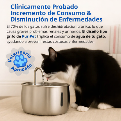 Fuente Acero Inoxidable PuriPet™